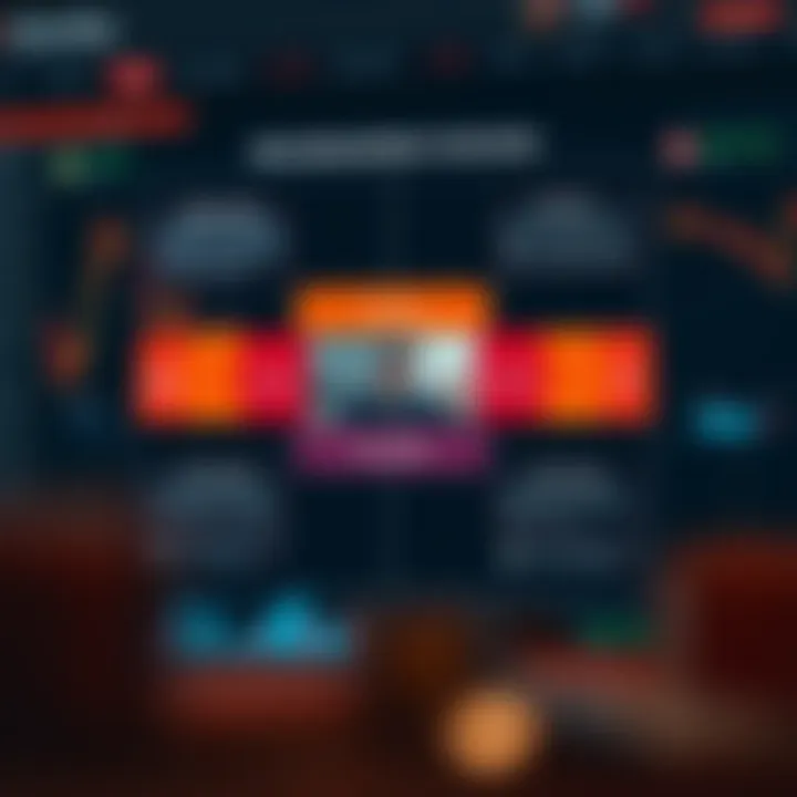 Diagram illustrating risk management strategies and decision-making for binary options investment