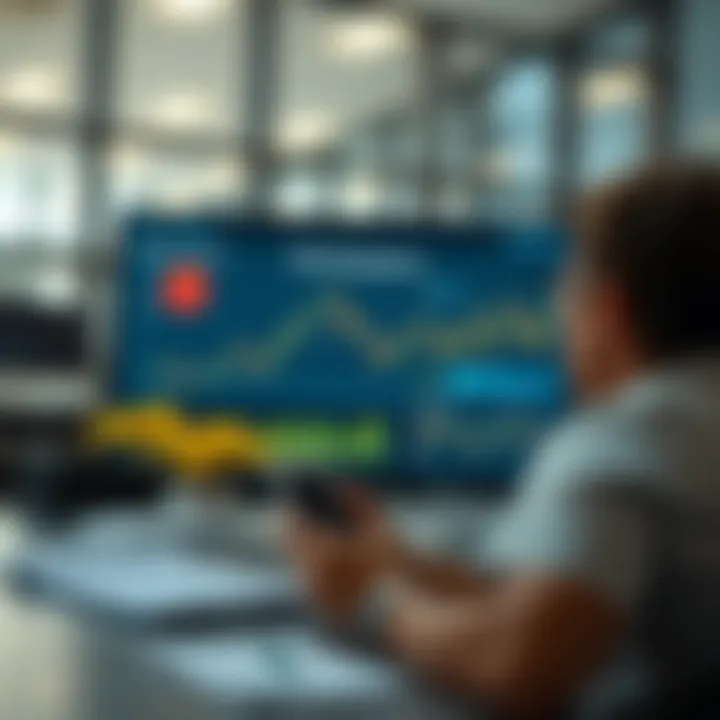 Visualization of Ongoing Risk Monitoring and Review Graphical representation of continuous monitoring and review activities in risk management