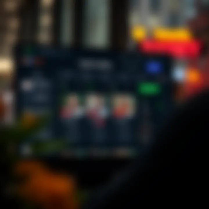 Trader Selection and Performance Metrics on Copy Trading Platform Selection interface showing various trader profiles with performance metrics for choosing whom to follow