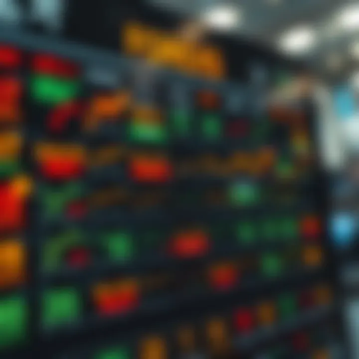 Forex economic calendar showing various economic indicators and their impact on currency markets