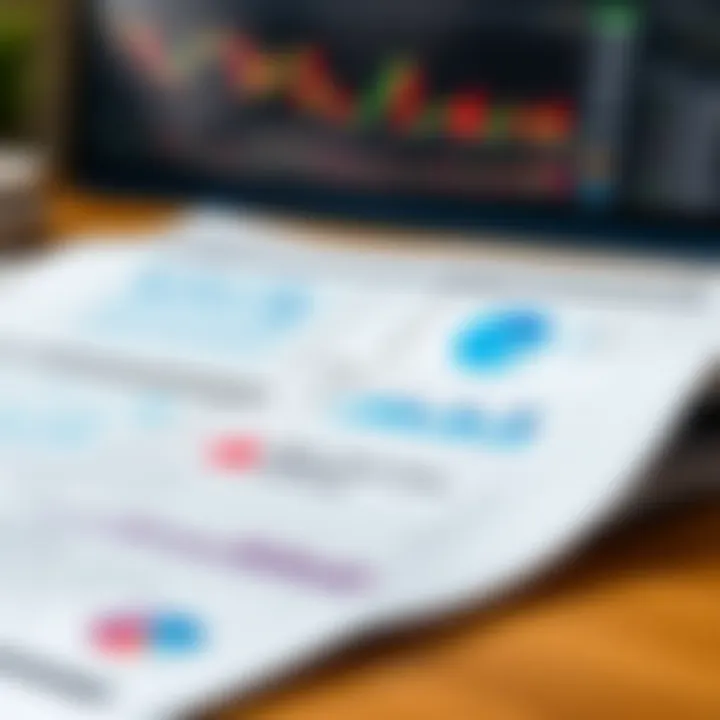 Digital document showing organized financial data and charts in PDF format