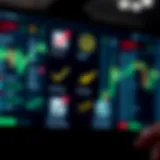 Visual representation of trustworthy binary options signals with check marks and alert icons