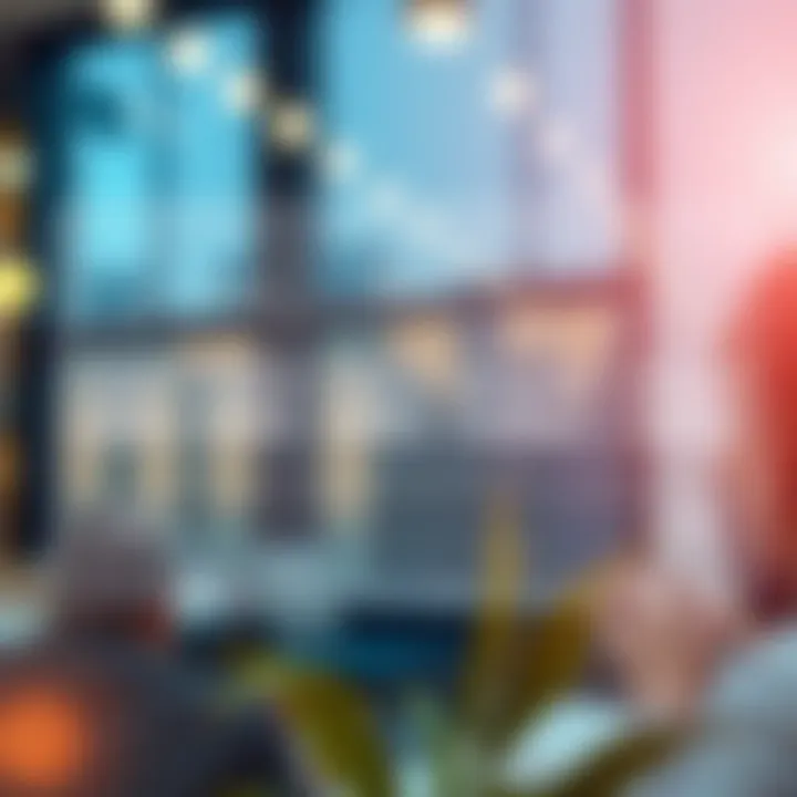 Diagram illustrating the key components and flow of an effective risk management program within an organization