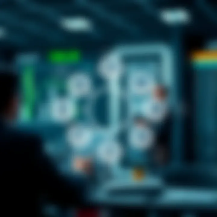 Diagram showcasing various tools and best practices used in optimizing risk management programs