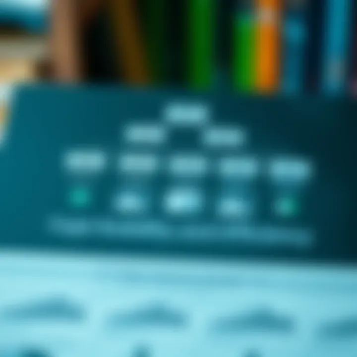 Flowchart illustrating evaluation criteria for determining project feasibility and efficiency