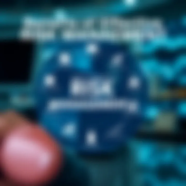 Visual representation showing how risk management protects organizational resources and supports goal achievement