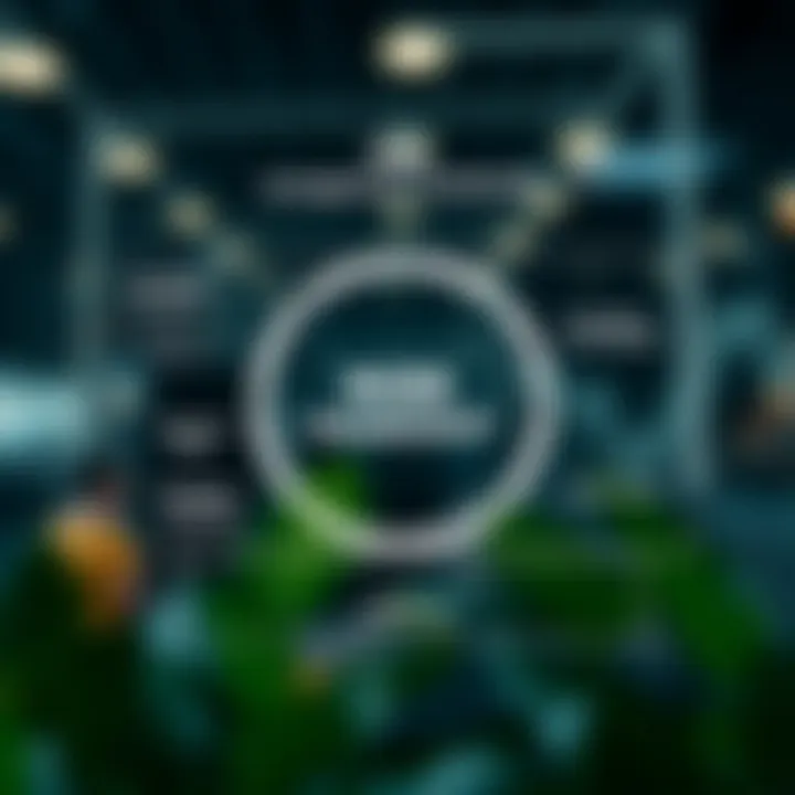 Comprehensive Risk Management Framework for Businesses Diagram showcasing the risk management framework including identification, evaluation, control, and monitoring of business risks