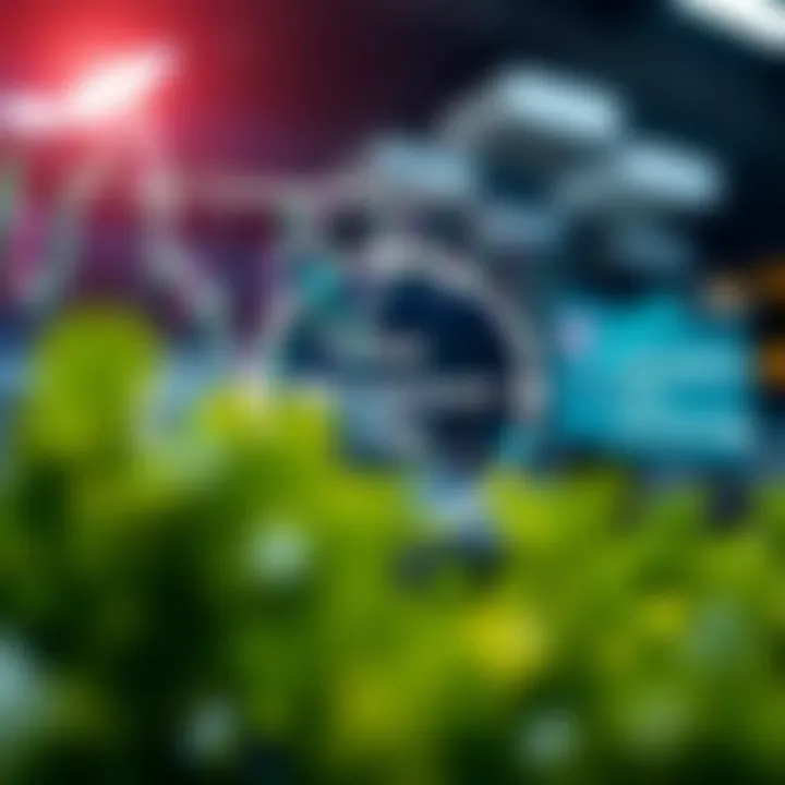 Diagram illustrating the key components of a risk management plan including identification, assessment, mitigation, and monitoring