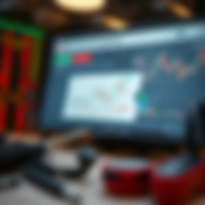 Diagram showing main tools and indicators commonly applied in stock market technical analysis