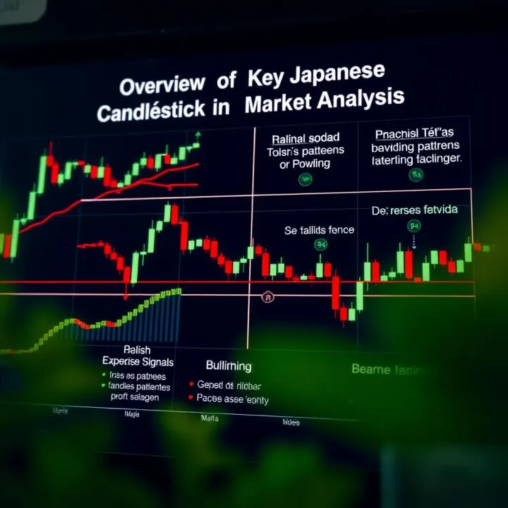 Los patrones clave de velas japonesas en análisis técnico