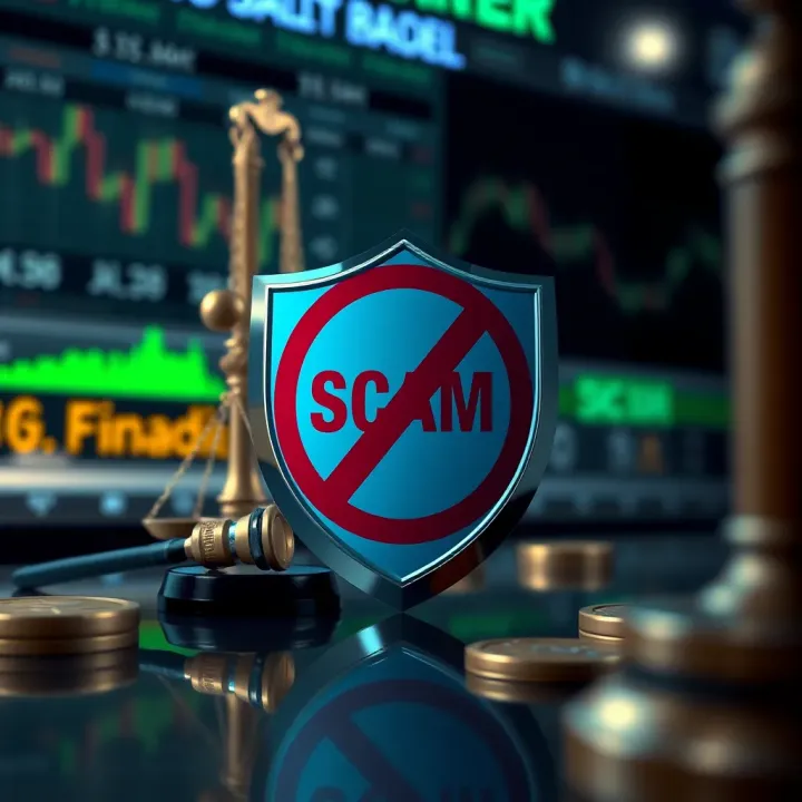 Conceptual graphic of legal financial alternatives and protective shield symbolizing scam prevention