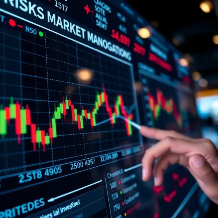 Chart illustrating risk management techniques for binary investments