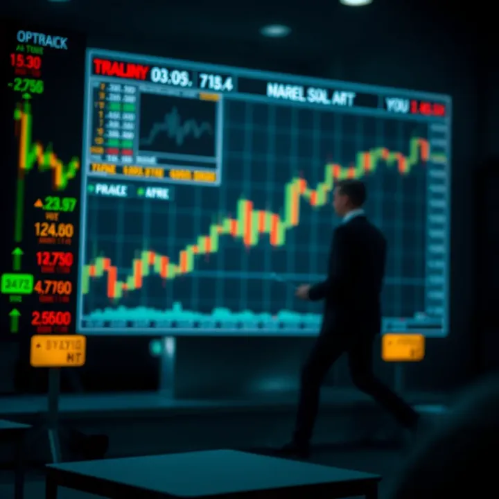 Conceptual graphic representing risk management and capital control in financial trading