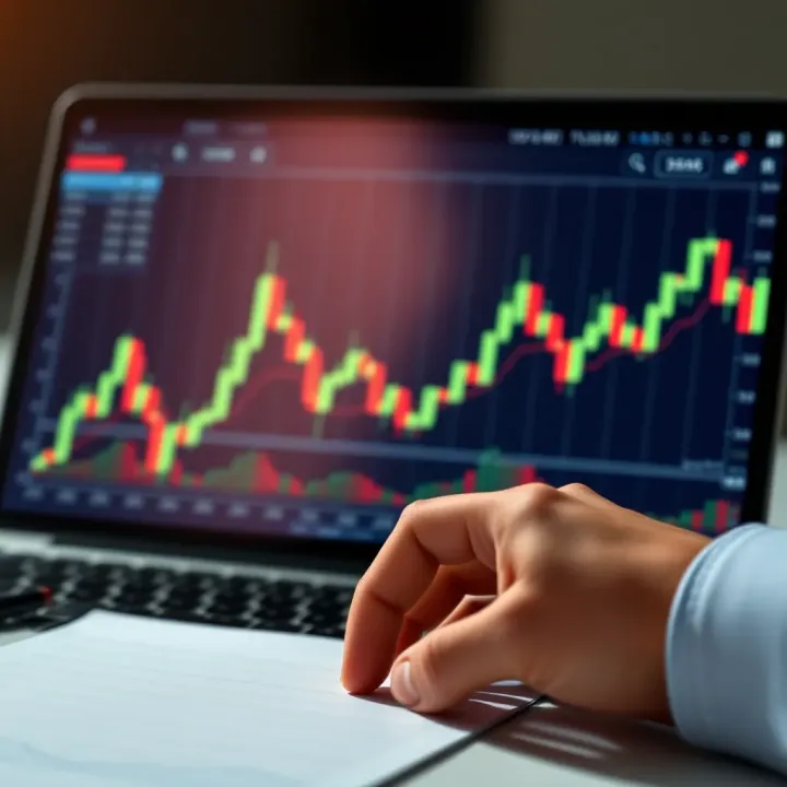 Graph showing risk management techniques controlling financial loss