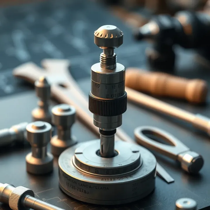 Detailed view of tools used in technical analysis of objects illustrating structural examination techniques