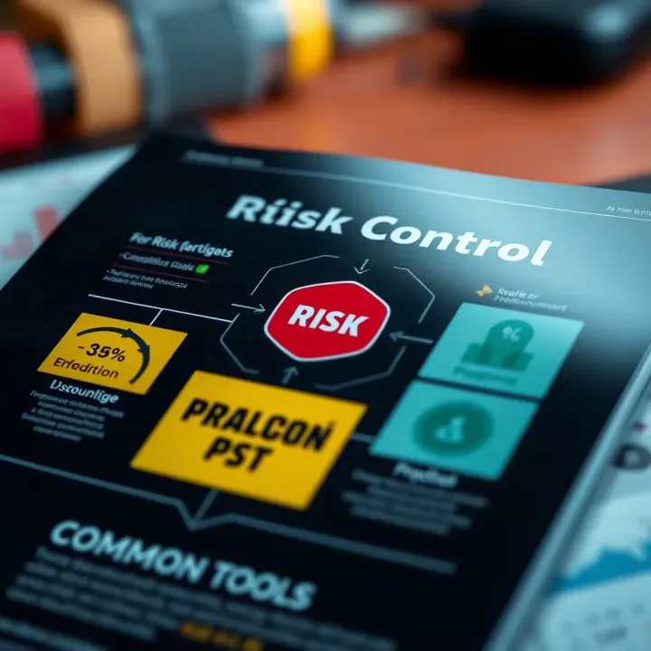 Diagram showing tools and techniques used for controlling and mitigating potential project risks