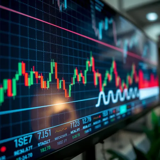 Graph displaying key trading indicators including moving averages and RSI for informed investment decisions